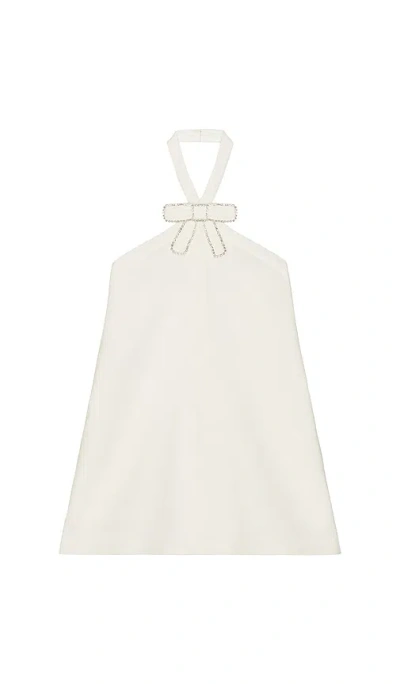 Bardot Junior Tiffany Diamante Mini Dress In White