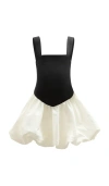 Bardot Junior Vega Mini Bubble Dress In Black