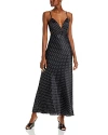 Bardot Monroe Cowl Neck Maxi Dress In Blackspot