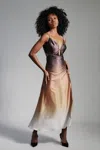 Bardot Karlotta Slip Dress In Brown Omb