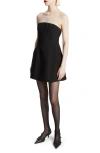 Bardot Karoline Crystal Trim Hourglass Cocktail Dress In Black