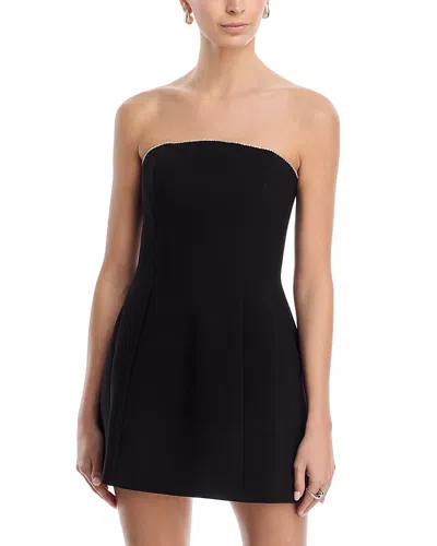 Bardot Karoline Trim Hourglass Dress In Black