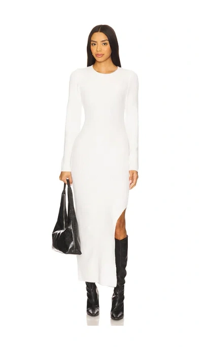 Bardot Kavala Knit Maxi Dress In White