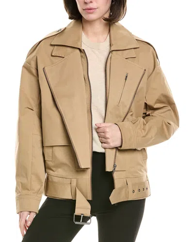 Bardot Kavi Oversized Jacket In Brown