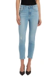 BARDOT BARDOT KHLOE RIPPED HIGH WAIST CROP SKINNY JEANS