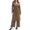 Bardot Kira Trench Coat In Brown