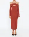 Bardot Laina Dress In Chestnut In Pink