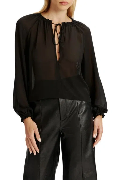 BARDOT BARDOT LANDEN SPLIT NECK TOP
