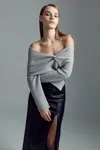 Bardot Larenta Knit Jumper In Dove Grey