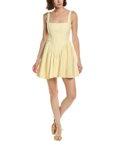 Bardot Larson Corset Mini Dress In Burgundy