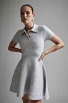 Bardot Lexter Sweateredress In Dove Grey