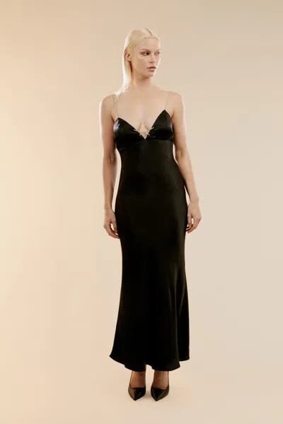 Bardot Lili Midi Dress In Black