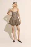 Bardot Lissett Leopard Print Minidress In B Leopard