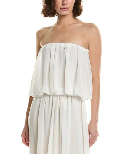 Bardot Lissett Poplin Balloon Top In White