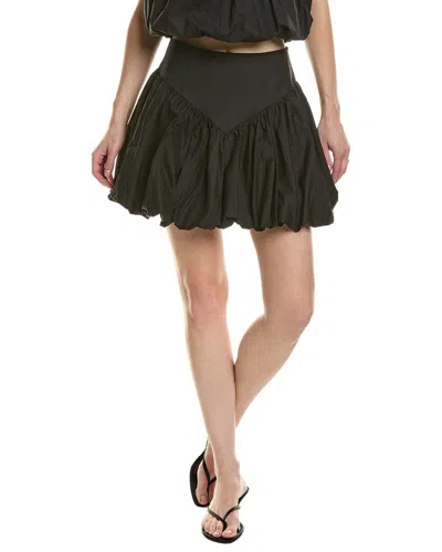 Bardot Lissett Poplin Mini Skirt In Black