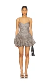 Bardot Lissett Leopard Print Minidress In Brown