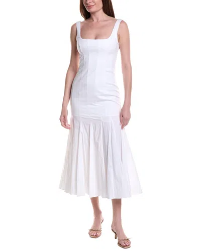 Bardot Lolita Midi Dress In White