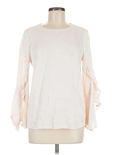 Pre-owned Bardot Long Sleeve Blouse In Pink