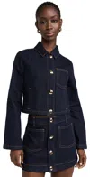 Bardot Lorenzo Denim Shirt Dark In Dark
