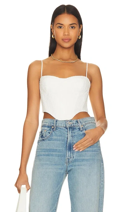 Bardot Luminary Corset In White