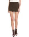 Bardot Maika Mid-rise Mini Skirt In Brown