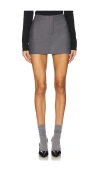 Bardot Aleia Turtleneck Sleeveless Rib Sweater In Grey