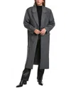 Bardot Maika Oversized Coat In Gray