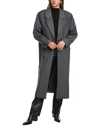Bardot Maika Oversized Coat In Grey
