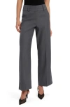 Bardot Maika Straight Leg Pants In Gray
