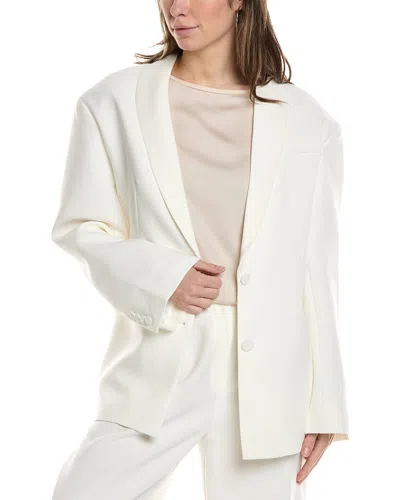 Bardot Malene Oversized Blazer In White