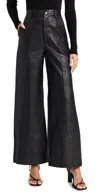 Bardot Marlowe Wide Leg Pant In Black