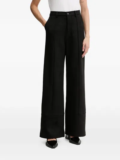 Bardot Marlowe Wide-leg Trousers In Black