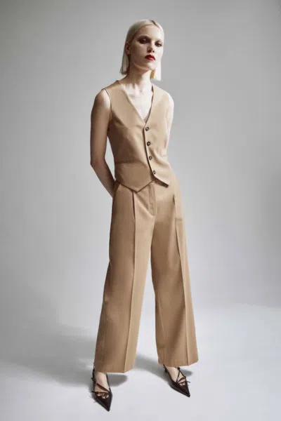 Bardot Mayve Vest In Camel