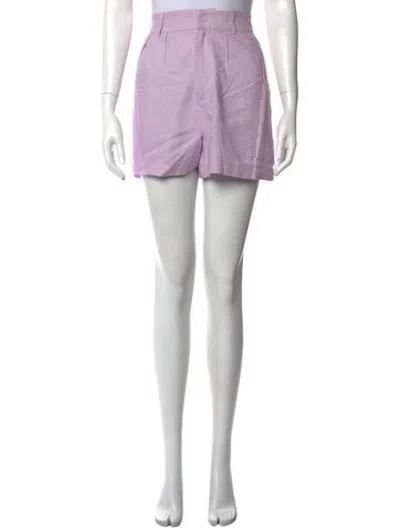 Pre-owned Bardot Mini Shorts In Purple