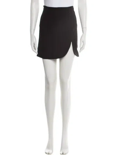 Pre-owned Bardot Mini Skirt In Black