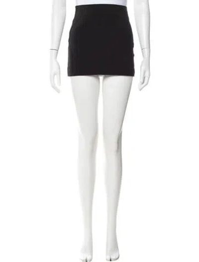 Pre-owned Bardot Mini Skirt In Black