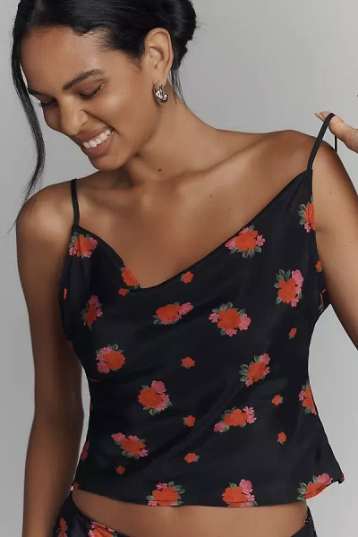 Bardot Monroe Cowl-neck Blouse In Multicolor