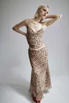 Bardot Monroe Cowl Neck Cami In B Leopard