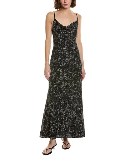 Bardot Monroe Cowl Neck Maxi Dress In Black
