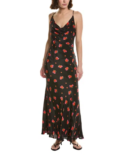 Bardot Monroe Cowl Neck Maxi Dress In Multi
