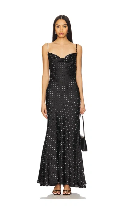 Bardot Monroe Maxi Dress In Black