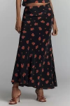 Bardot Floral-print Flared Skirt In Multicolor