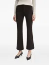Bardot Nella Zip-pocket Flared Trousers In Black