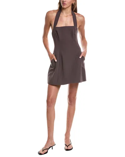 Bardot Nevelle Hourglass Mini Dress In Burgundy