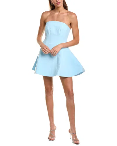 Bardot Nikita Strapless Panelled Mini Dress In Purple