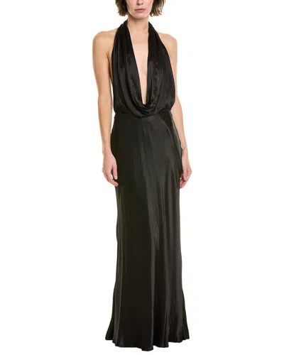 Bardot Nola Satin Cowl Maxi Dress