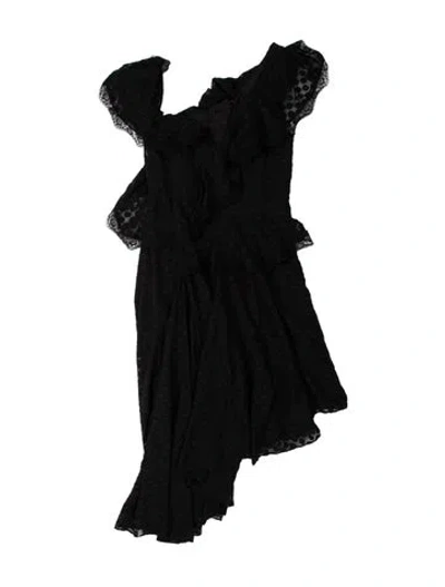 Pre-owned Bardot Off-the-shoulder Long Dress W/ Tags In Black