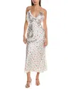 Bardot Olea Ruffle Maxi Dress In White