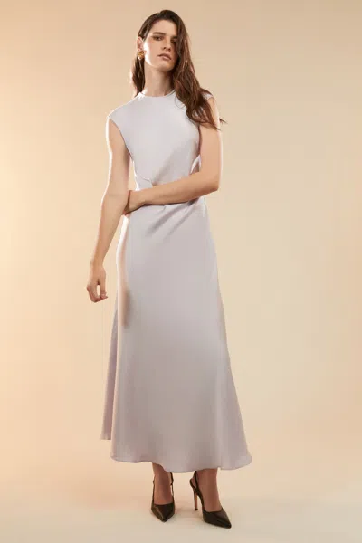 Bardot Peggy A-line Slip Dress In Soft Lilac