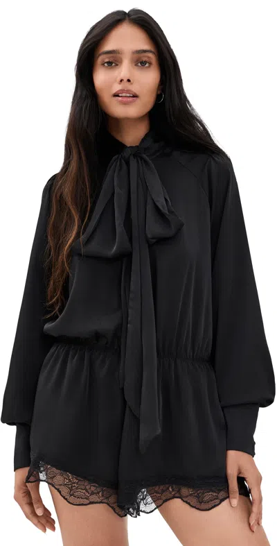 Bardot Petra Romper Black